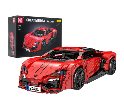 Дитячий конструктор Ramiz Спортивні автомобілі 1311 ел, червоний