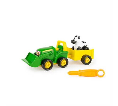 Конструктор John Deere Kids Трактор із ковшем і причепом (47209) Конструктор John Deere Kids Трактор із ковшем і причепом (47209)