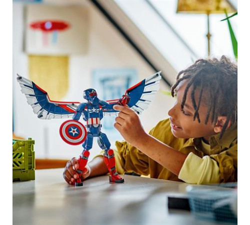 Конструктор LEGO Marvel Фігурка Нового Капітана Америка для складання 359 деталей (76296) Конструктор LEGO Marvel Фігурка Нового Капітана Америка для складання 359 деталей (76296)