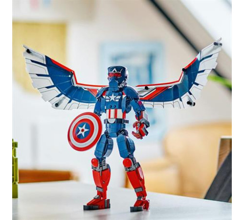 Конструктор LEGO Marvel Фігурка Нового Капітана Америка для складання 359 деталей (76296) Конструктор LEGO Marvel Фігурка Нового Капітана Америка для складання 359 деталей (76296)