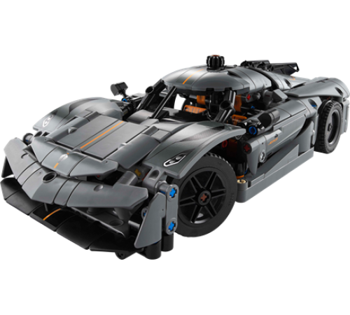 Конструктор LEGO Technic Koenigsegg Jesko Absolut сірий гіперкар 801 ел. (42173)