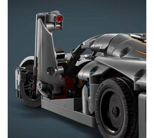 Конструктор LEGO Technic Koenigsegg Jesko Absolut сірий гіперкар 801 ел. (42173)