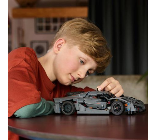 Конструктор LEGO Technic Koenigsegg Jesko Absolut сірий гіперкар 801 ел. (42173)