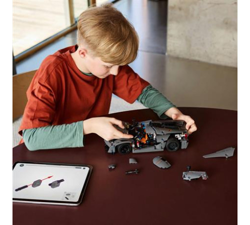 Конструктор LEGO Technic Koenigsegg Jesko Absolut сірий гіперкар 801 ел. (42173)