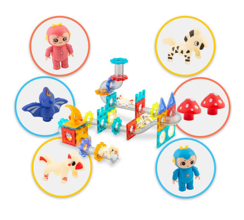 Конструктор магнітний Динозаври Ricokids Конструктор магнітний Динозаври Ricokids