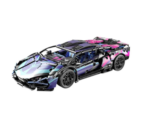 Дитячий конструктор Ramiz 7604 Спорткар 1280 ел, різнокольоровий