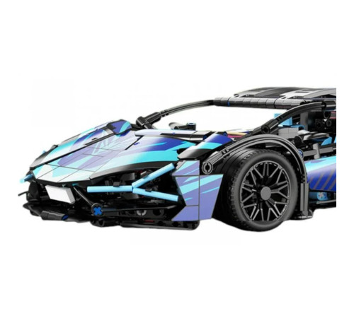 Дитячий конструктор Ramiz 7604 Спорткар 1280 ел, різнокольоровий