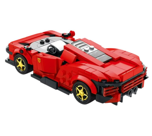 Дитячий конструктор Reobrix 11027 Спортивний автомобіль 306 ел, червоний