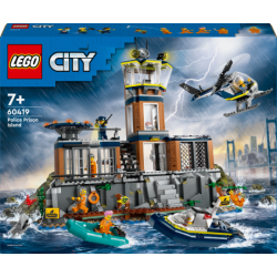 Конструктор LEGO City Поліцейський острів-в'язниця 980 ел. (60419)