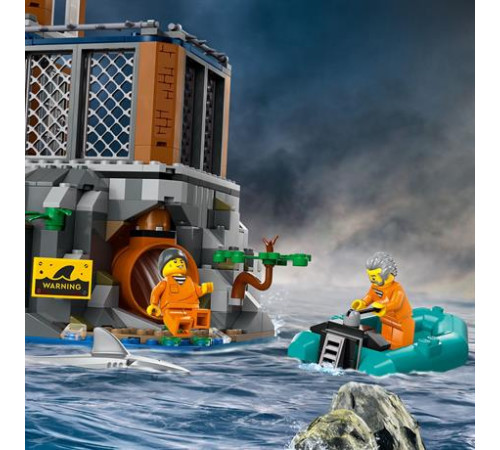 Конструктор LEGO City Поліцейський острів-в'язниця 980 ел. (60419) Конструктор LEGO City Поліцейський острів-в'язниця 980 ел. (60419)