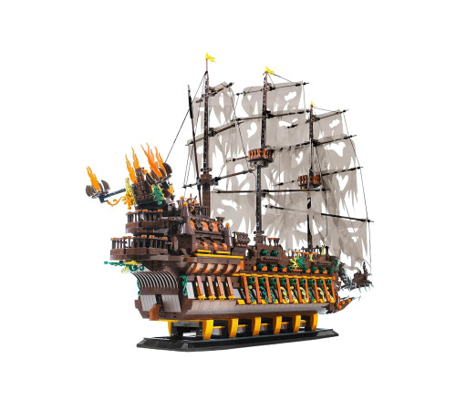 Дитячий конструктор Ramiz 13197 Піратський корабель 4364 ел, різнокольоровий