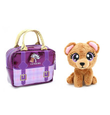 М'яка іграшка Funville Cutekins Домашні улюбленці у сумочках Ведмедик 10 см