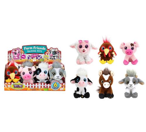 М'яка іграшка Funville Cutekins Тварини на фермі Коник 12 см