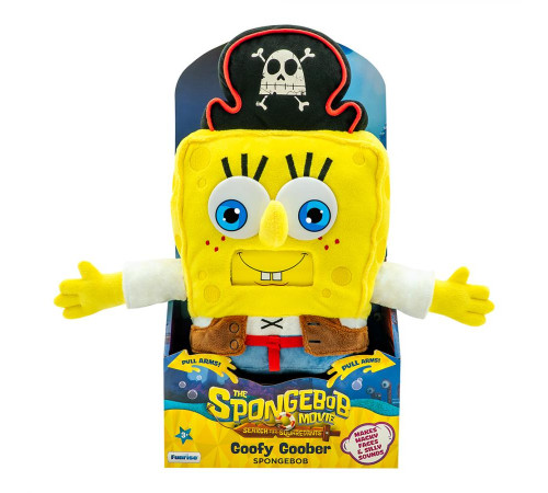 М'яка інтерактивна іграшка Funrise Губка Боб-Веселий дивак "У пошуках Квадратних штанів"
