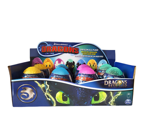 М'яка іграшка Spin Master Дракон Вінгер в яйці "Як приборкати дракона 3"