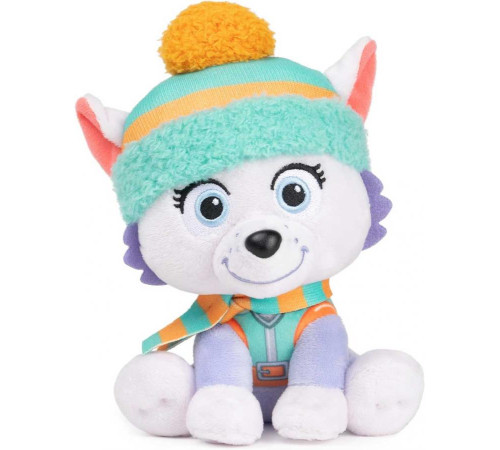 М'яка іграшка Spin Master Gund Цуценя Еверест Зимові свята 15 см "Щенячий патруль"