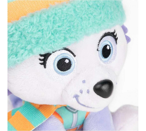 М'яка іграшка Spin Master Gund Цуценя Еверест Зимові свята 15 см "Щенячий патруль"