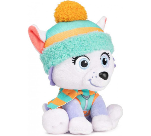 М'яка іграшка Spin Master Gund Цуценя Еверест Зимові свята 15 см "Щенячий патруль"