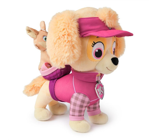 М'яка іграшка Spin Master Цуценя Скай з улюбленцем 30 см "Щенячий патруль"