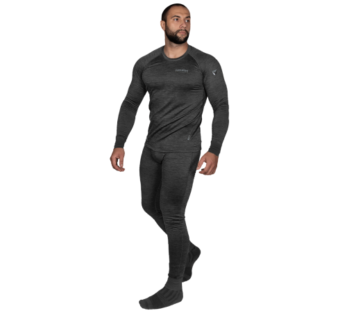 Термобілизна Polarheat QS Pro 2.0 Сірий Меланж (7366), S Термобілизна Polarheat QS Pro 2.0 Сірий Меланж (7366), S