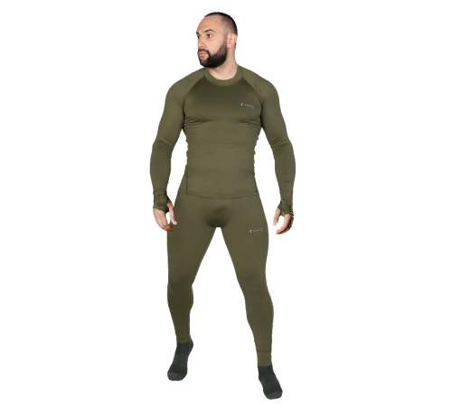 Термобілизна LVL1 2.0 Олива (8366), S - чоловіча Термобілизна LVL1 2.0 Олива (8366), S - чоловіча