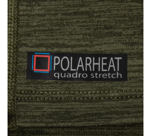 Жіноча термобілизна LVL2 Pani Polarheat QS Олива Меланж (8320), XS Жіноча термобілизна LVL2 Pani Polarheat QS Олива Меланж (8320), XS