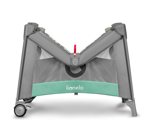 Манеж Lionelo MILLE GREY GREEN