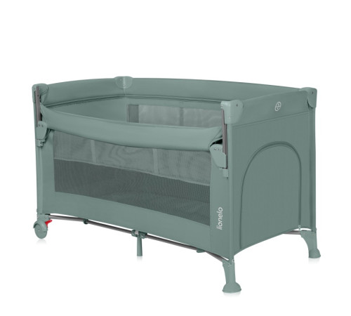 Ліжечко-манеж Lionelo ELLEN GREEN SAGE 125,5 х 65,5 х 77,8 см - зелений