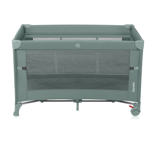 Ліжечко-манеж Lionelo ELLEN GREEN SAGE 125,5 х 65,5 х 77,8 см - зелений