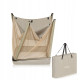 Ліжечко-манеж Lionelo ALICE BEIGE OLIVE 110,5 х 74,5 х 68 см - оливковий