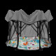 Манеж Lionelo ROEL GREY MULTICOLOR