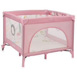 Манеж Lionelo MILLE PLUS PINK 100 x 100 x 77 см - рожевий