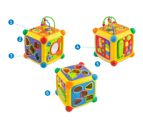 Іграшка інтерактивна 6-в-1 Ricokids Іграшка інтерактивна 6-в-1 Ricokids