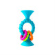 Прорізувач-брязкальце на присосках Fat Brain Toys pipSquigz Loops бірюзовий (F166ML)