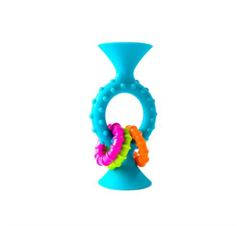 Прорізувач-брязкальце на присосках Fat Brain Toys pipSquigz Loops помаранчевий (FA165-1) Прорізувач-брязкальце на присосках Fat Brain Toys pipSquigz Loops помаранчевий (FA165-1)