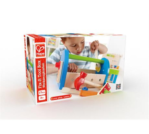Дерев'яний ящик з інструментами Hape (E3001)