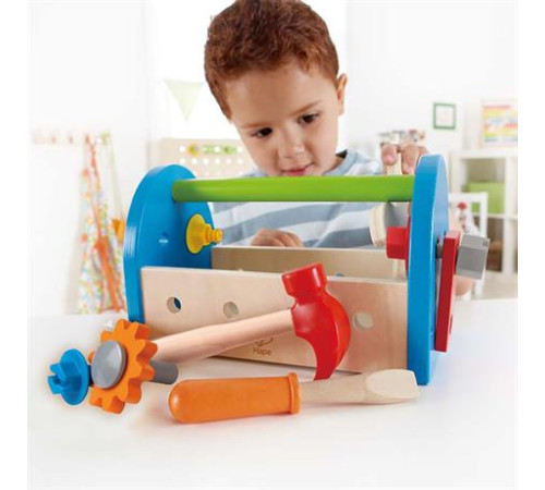 Дерев'яний ящик з інструментами Hape (E3001)