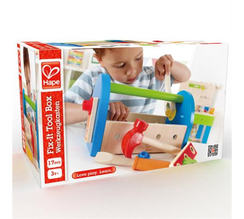 Дерев'яний ящик з інструментами Hape (E3001)