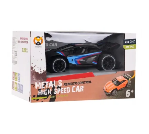 Швидкісна металева машина 1:20 R / C чорний Швидкісна металева машина 1:20 R / C чорний