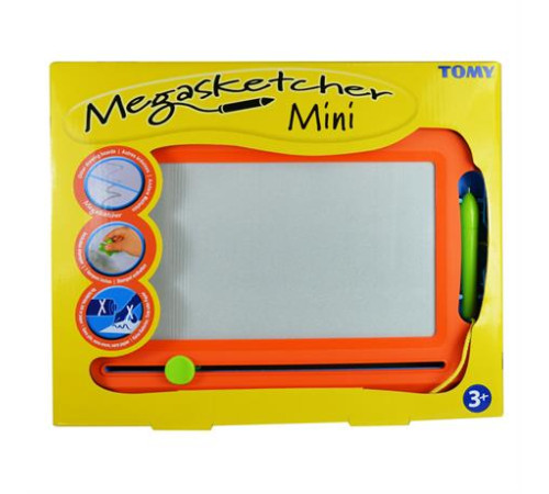 Магнітна дошка для малювання Megasketcher помаранчево-блакитний (E72741) Магнітна дошка для малювання Megasketcher помаранчево-блакитний (E72741)