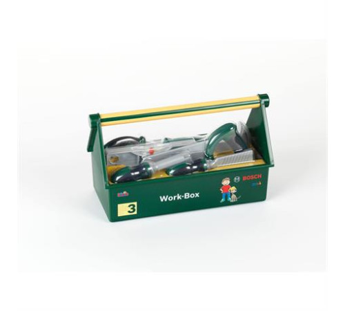 Ігровий набір Klein Bosch Mini Work Box Дитячий ящик з інструментами (8573) Ігровий набір Klein Bosch Mini Work Box Дитячий ящик з інструментами (8573)