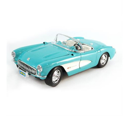 Автомодель Maisto 1957 Chevrolet Corvette 1:24 блакитний (31275 lt. blue) Автомодель Maisto 1957 Chevrolet Corvette 1:24 блакитний (31275 lt. blue)