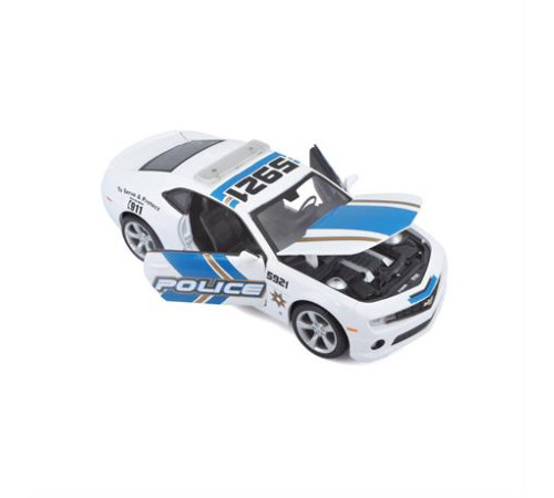 Автомодель Maisto 2010 Chevrolet Camaro SS RS Police білий 1:24 (31208 white) Автомодель Maisto 2010 Chevrolet Camaro SS RS Police білий 1:24 (31208 white)