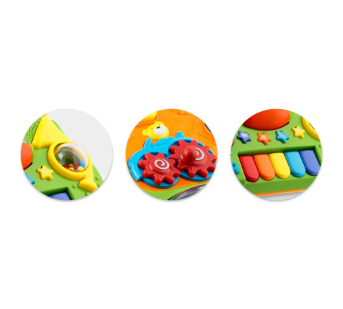 Каталка 2-в-1 інтерактивна Ricokids біла Каталка 2-в-1 інтерактивна Ricokids біла