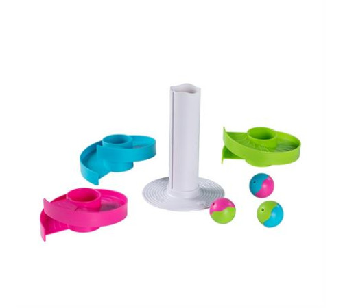 Розвивальна іграшка Fat Brain Toys Wobble Run Трек-балансир для кульок (F273ML) Розвивальна іграшка Fat Brain Toys Wobble Run Трек-балансир для кульок (F273ML)