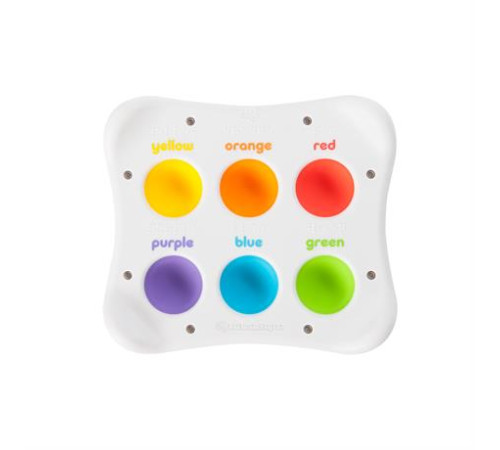 Сенсорна іграшка Fat Brain Toys Dimpl Duo Колір Форма Брайль (F208EN) Сенсорна іграшка Fat Brain Toys Dimpl Duo Колір Форма Брайль (F208EN)