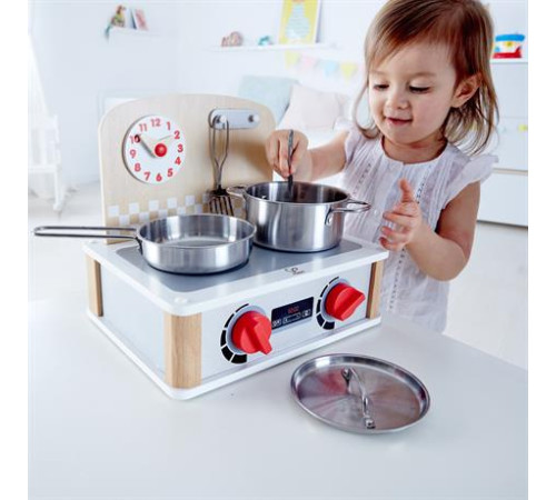 Дитяча плита Hape з грилем і посудом (E3151)
