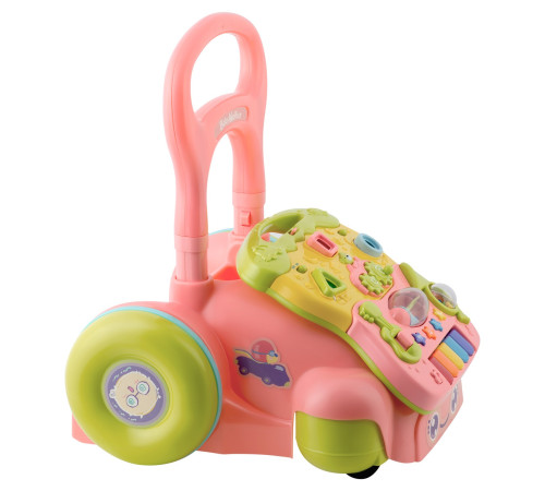 Каталка 2-в-1 інтерактивна Ricokids рожева Каталка 2-в-1 інтерактивна Ricokids рожева