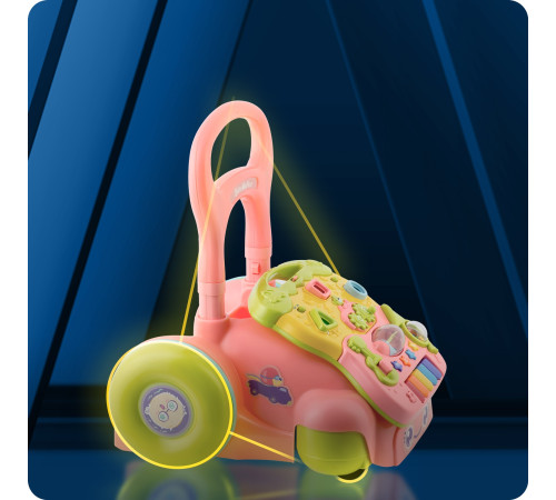 Каталка 2-в-1 інтерактивна Ricokids рожева Каталка 2-в-1 інтерактивна Ricokids рожева