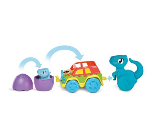 Машинка Toomies Jurassic World діномашинка (E73251) Машинка Toomies Jurassic World діномашинка (E73251)